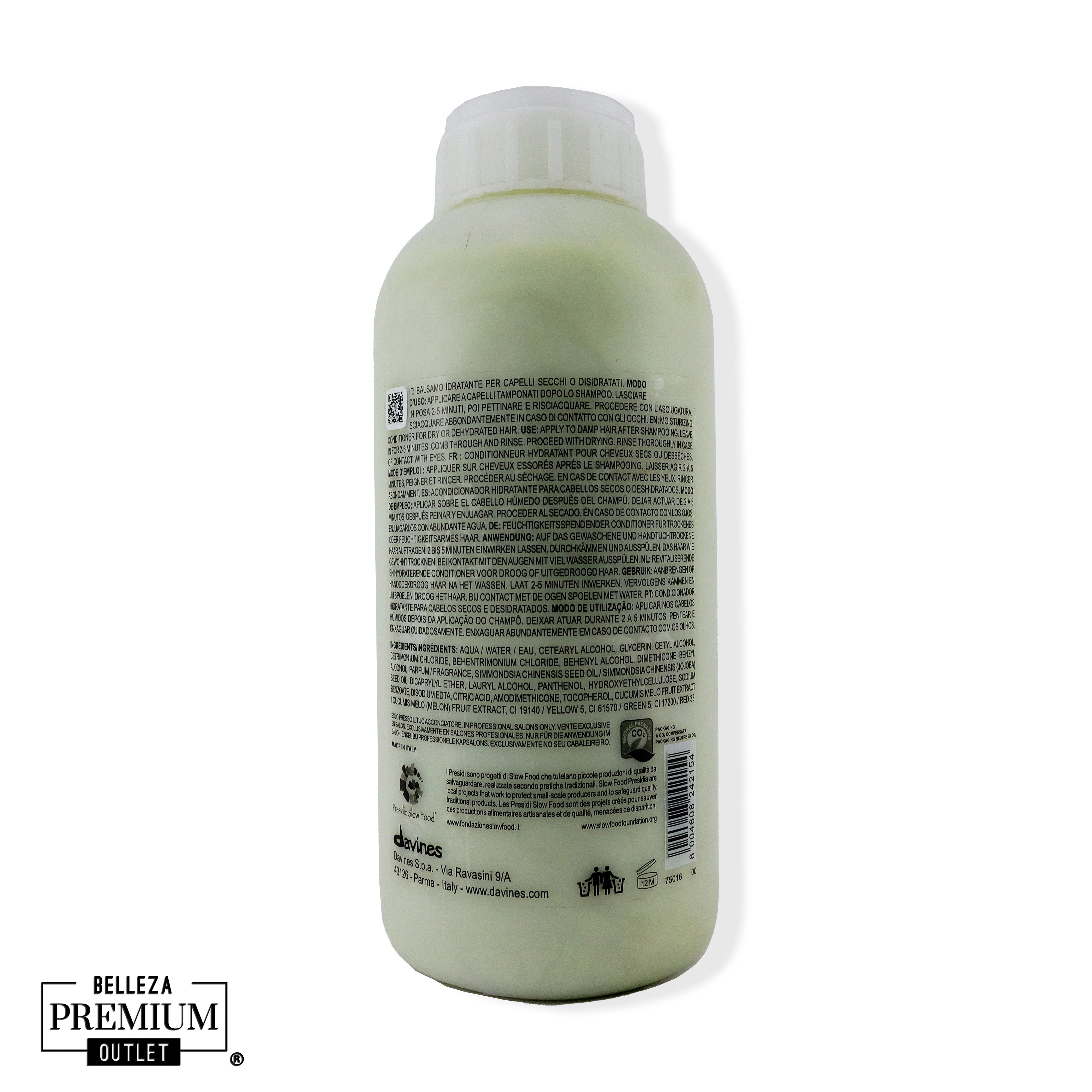 Davines MOMO Conditioner 1000ml – Acondicionador Hidratante y Nutritivo para Cabello Seco y Quebradizo