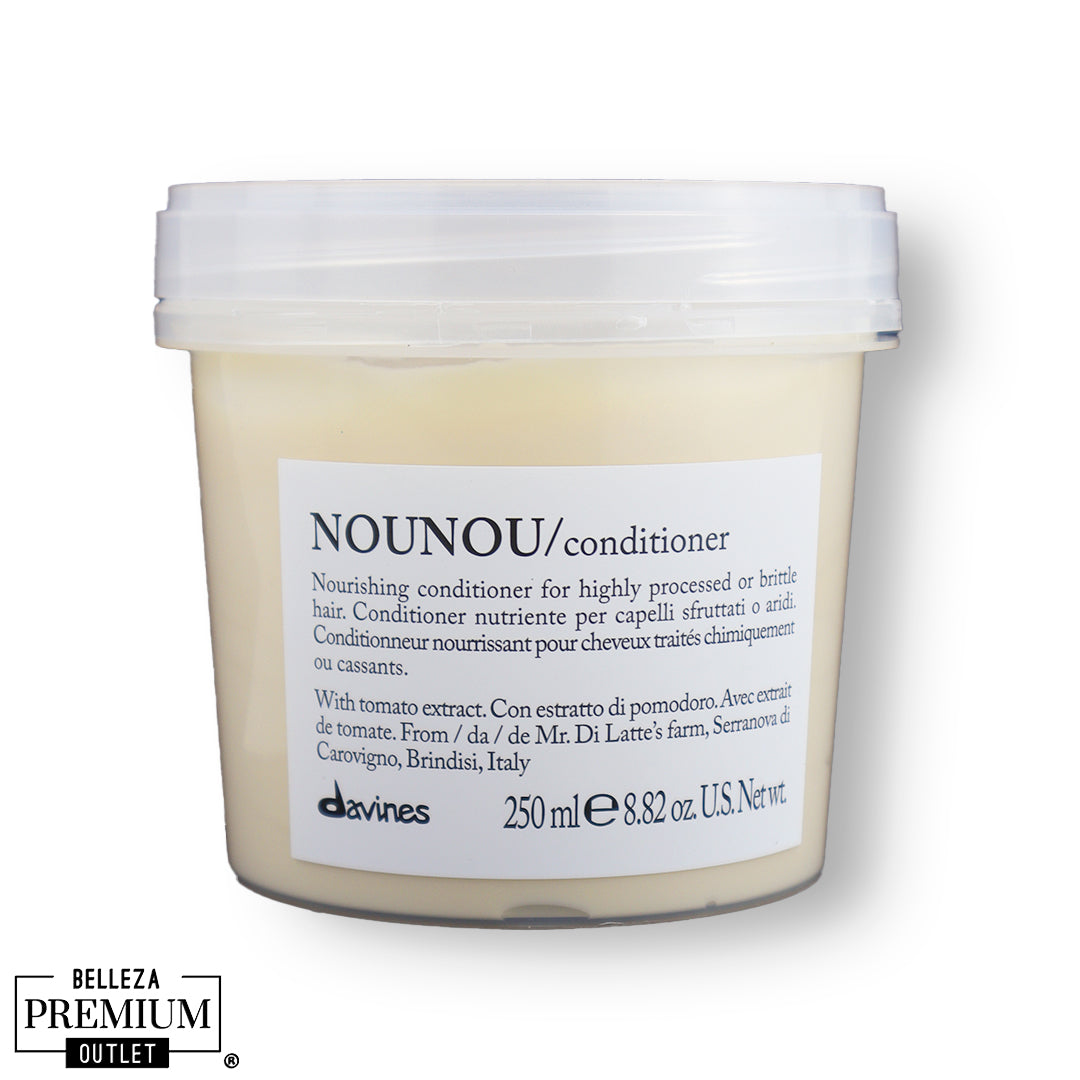 Davines NOUNOU Conditioner 250ml – Nutrición Intensa, Reparación Suave y Cabello Visiblemente Más Saludable