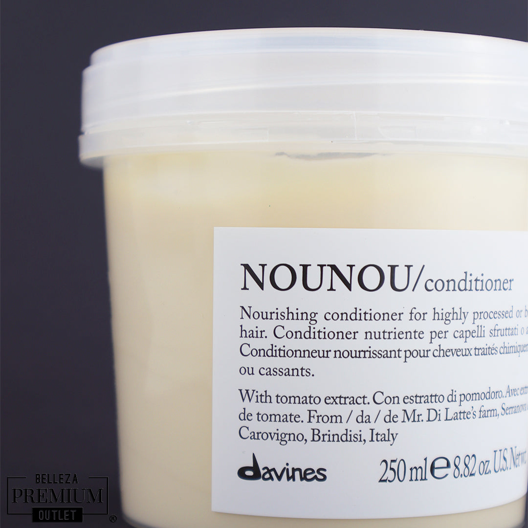 Davines NOUNOU Conditioner 250ml – Nutrición Intensa, Reparación Suave y Cabello Visiblemente Más Saludable