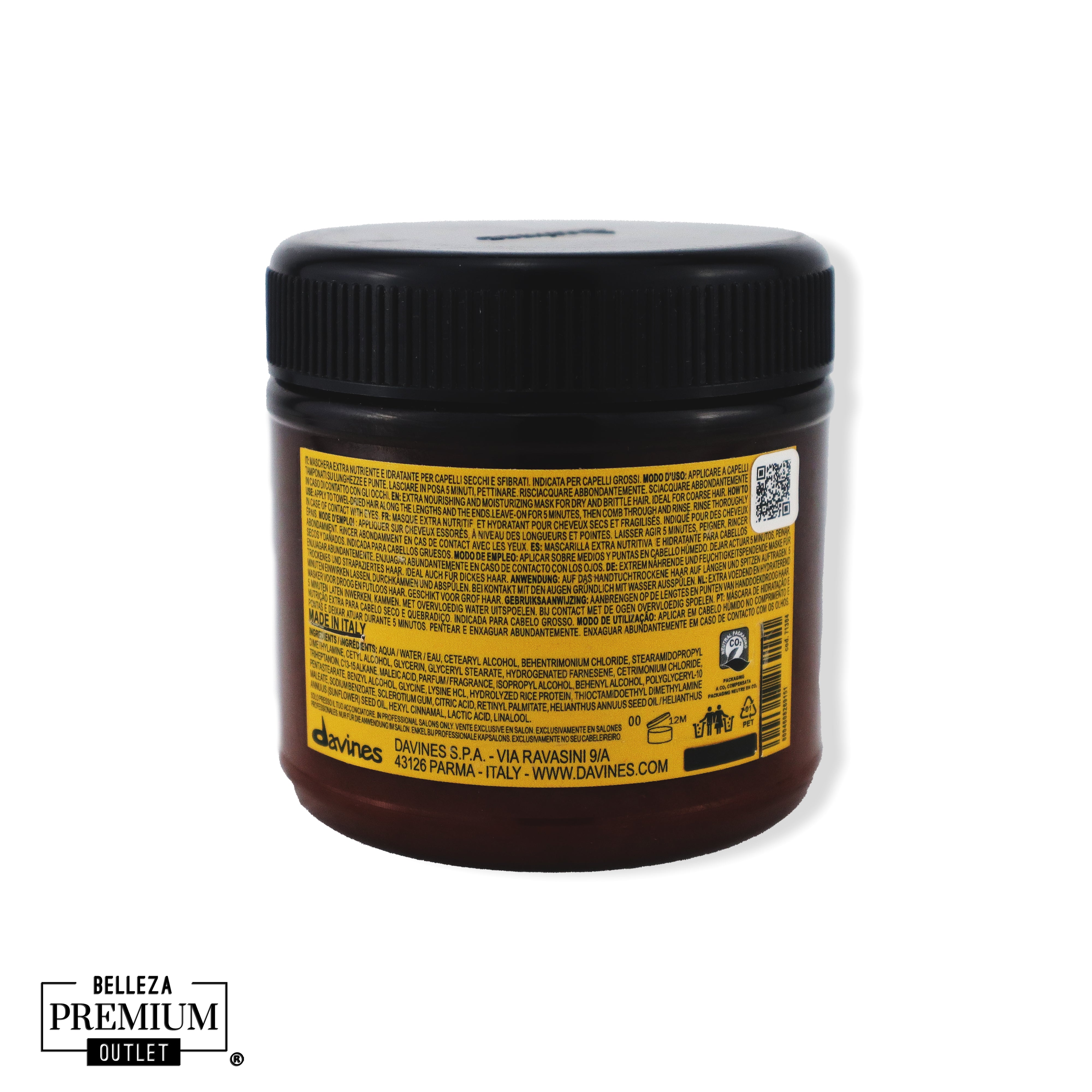 Davines NT Nourishing Vegetarian Miracle Mask 250ML