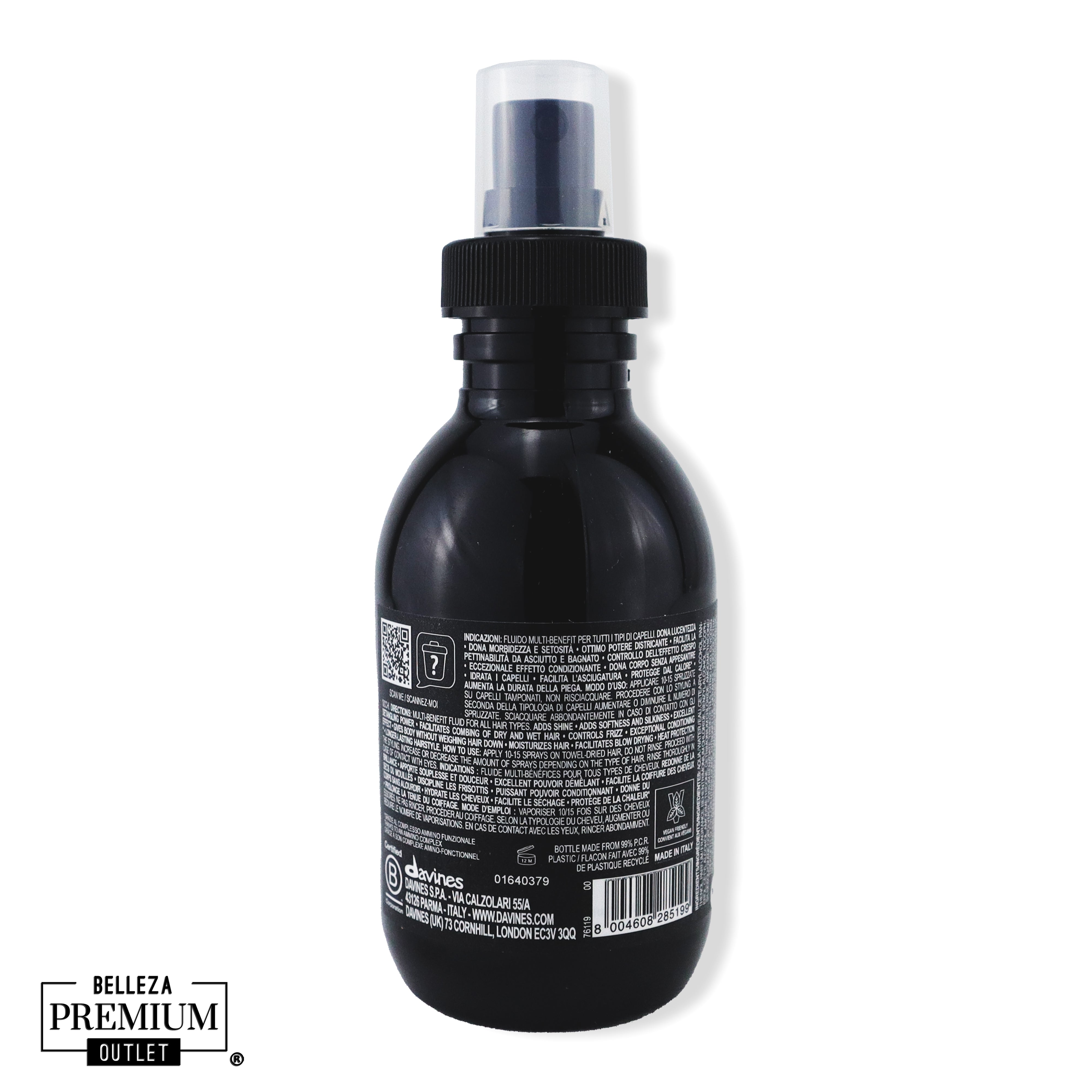 Davines OI All in One Milk 135ml – El secreto multifuncional para un cabello sedoso y brillante