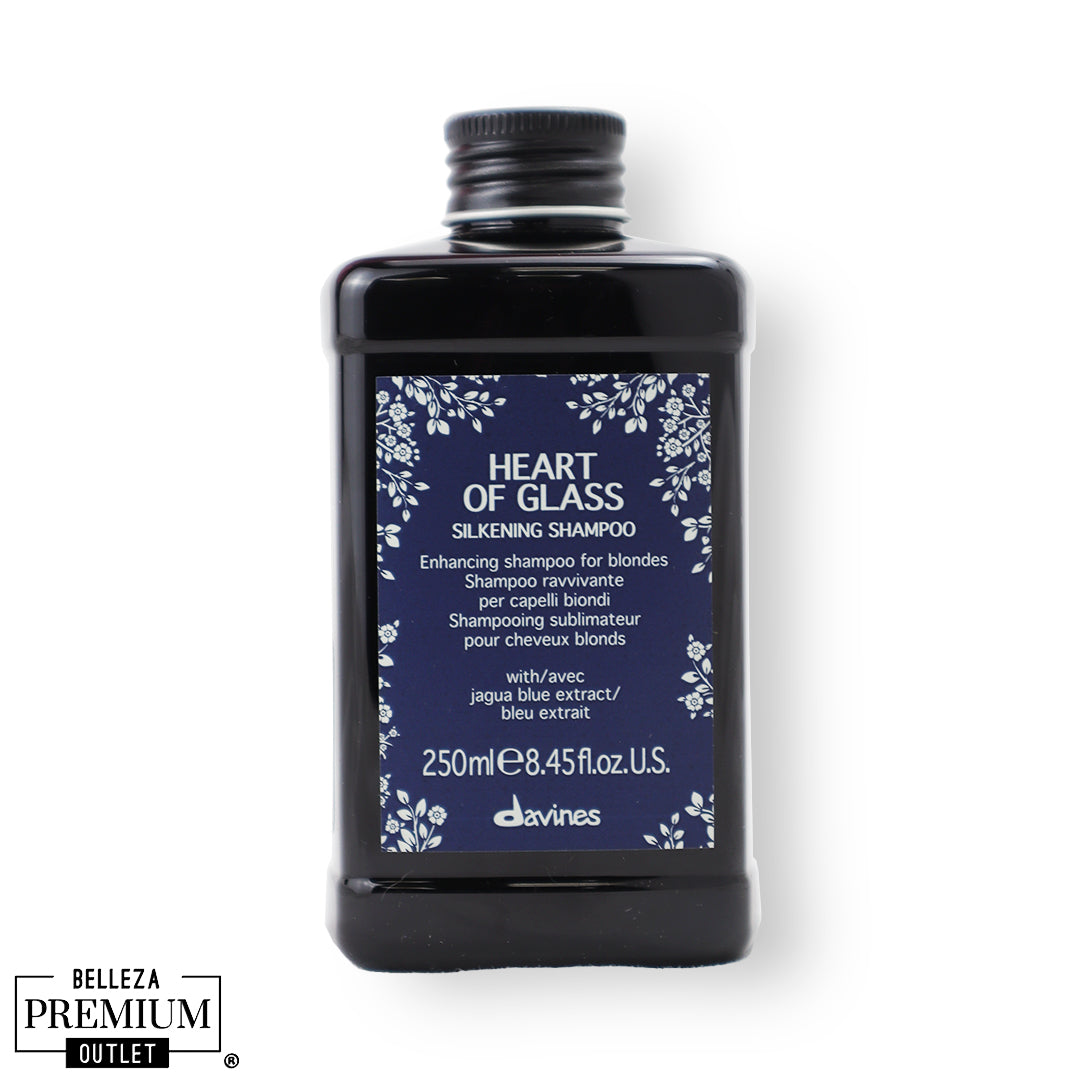 Davines Silkening Shampoo 250 – Limpieza Suave, Sedosidad Máxima y Cabello Suave al Tacto