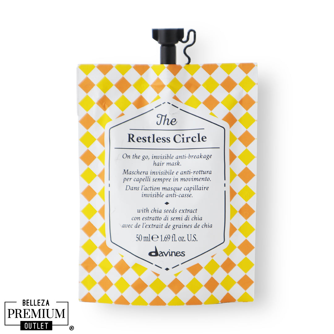 Davines The Restless Circle 50ml – Energía Revitalizante, Control del Frizz y Cabello con Movimiento Natural