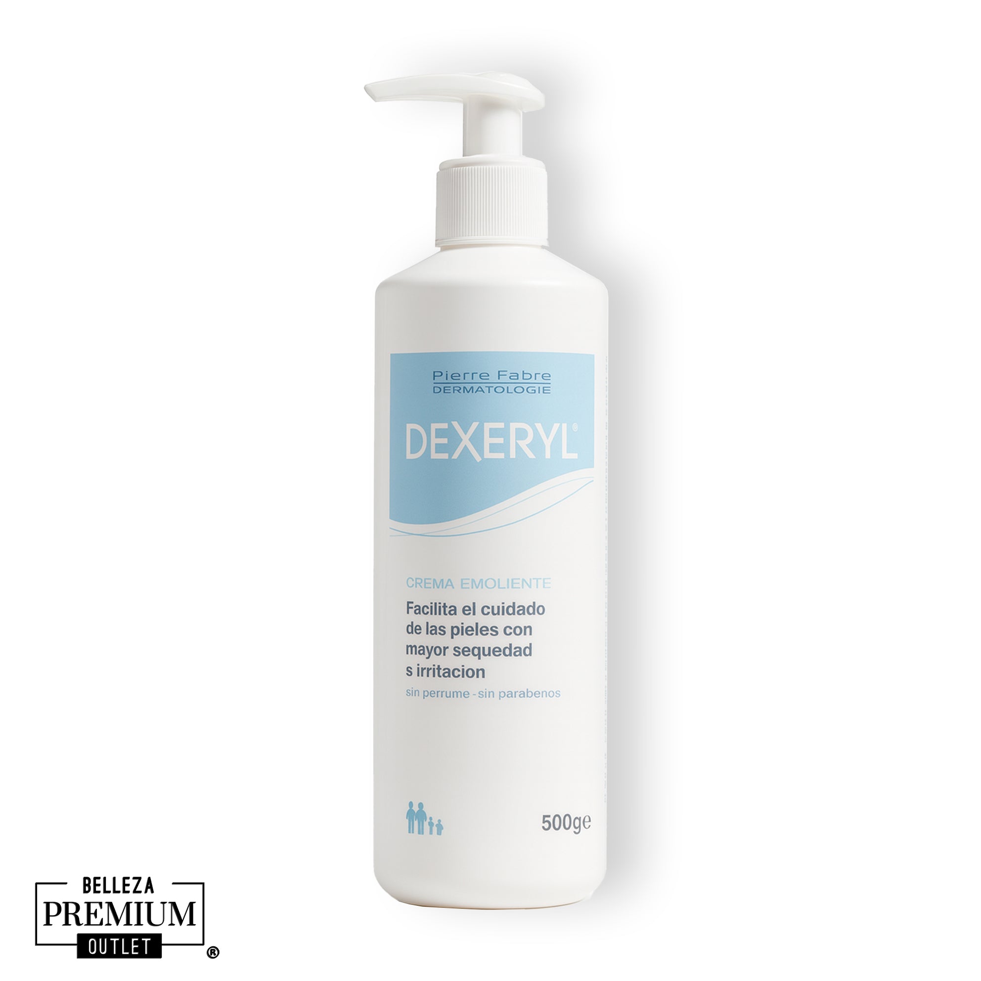 Dexeryl Crema Emoliente 500 g – Hidratación intensiva para piel seca y sensible