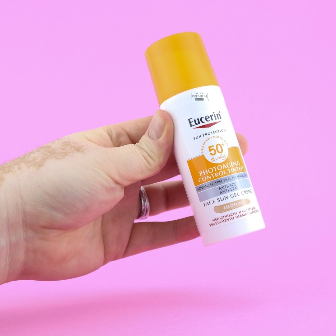 Eucerin Sun Photoaging Tinted SPF 50+ 50ml – Protección Solar con Color y Anti-Envejecimiento
