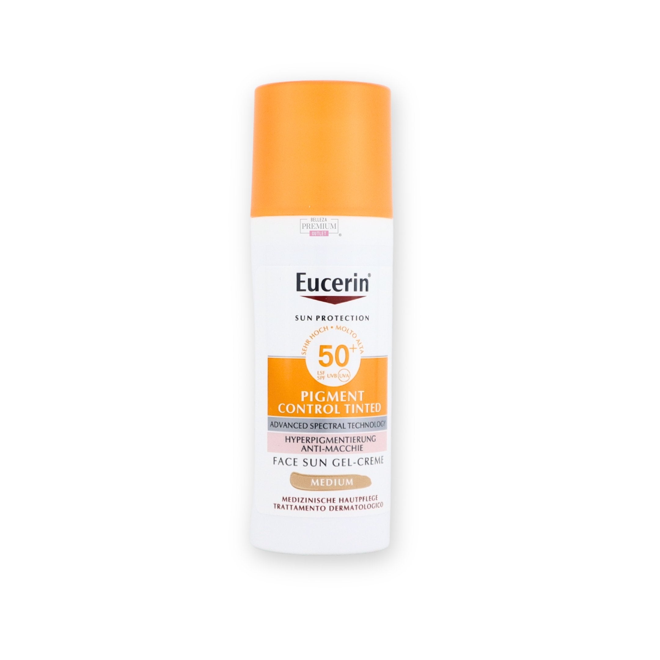 Eucerin Anti-Pigment Tinted Sun FPS 50+ 50ml – Protector Solar Facial con Color y Anti-Manchas