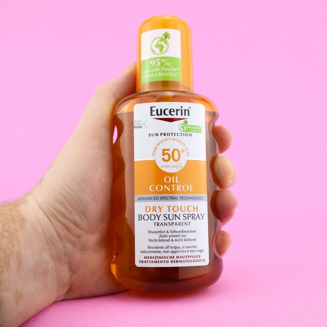 Eucerin Sun Spray Transparente SPF 50 50ml – Protección Solar Invisible