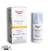 Eucerin Hyaluron-Filler Vitamin C Booster – Luminosidad Instantánea, Antiedad Potente y Piel Renovada