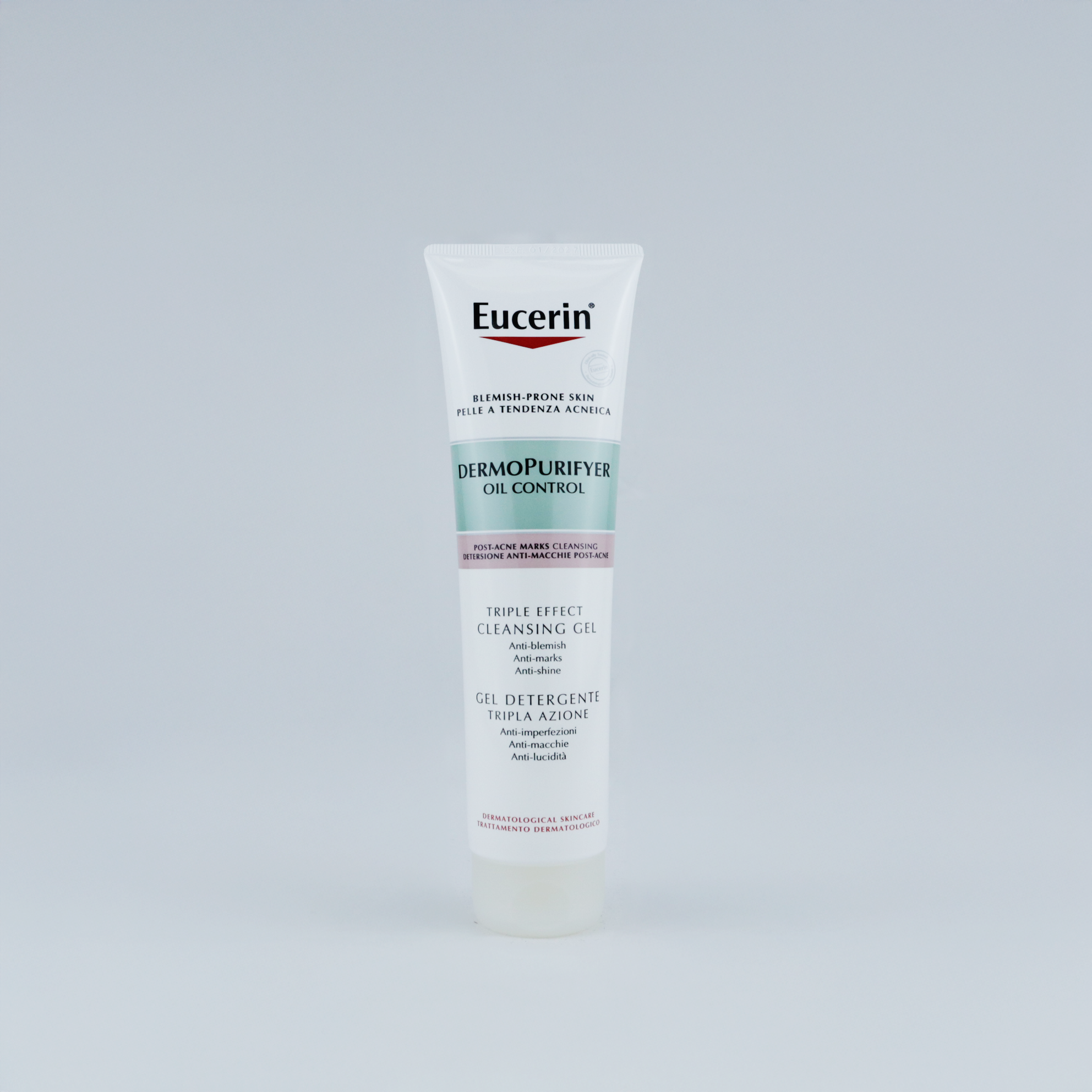EUCERIN CLEANISNG GEL 150ML TRIPLE EFFECT: Eucerin DermoPure Triple Effect Cleansing Gel 150ml – Limpieza profunda para piel propensa al acné y marcas post-acné