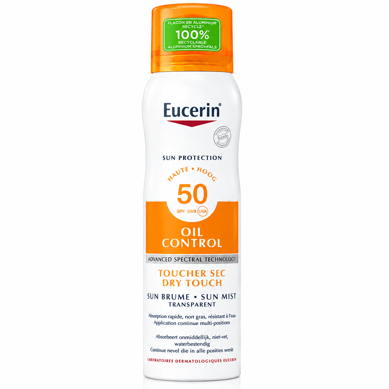 Eucerin Sun Protection Oil Control-Bruma SPF 50 protectora solar 200ml
