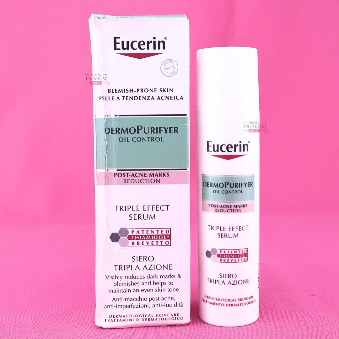 EUCERIN DERMOPURIFYER 40ML TRIPLE EFFECT SERUM CAJA DAÑADA