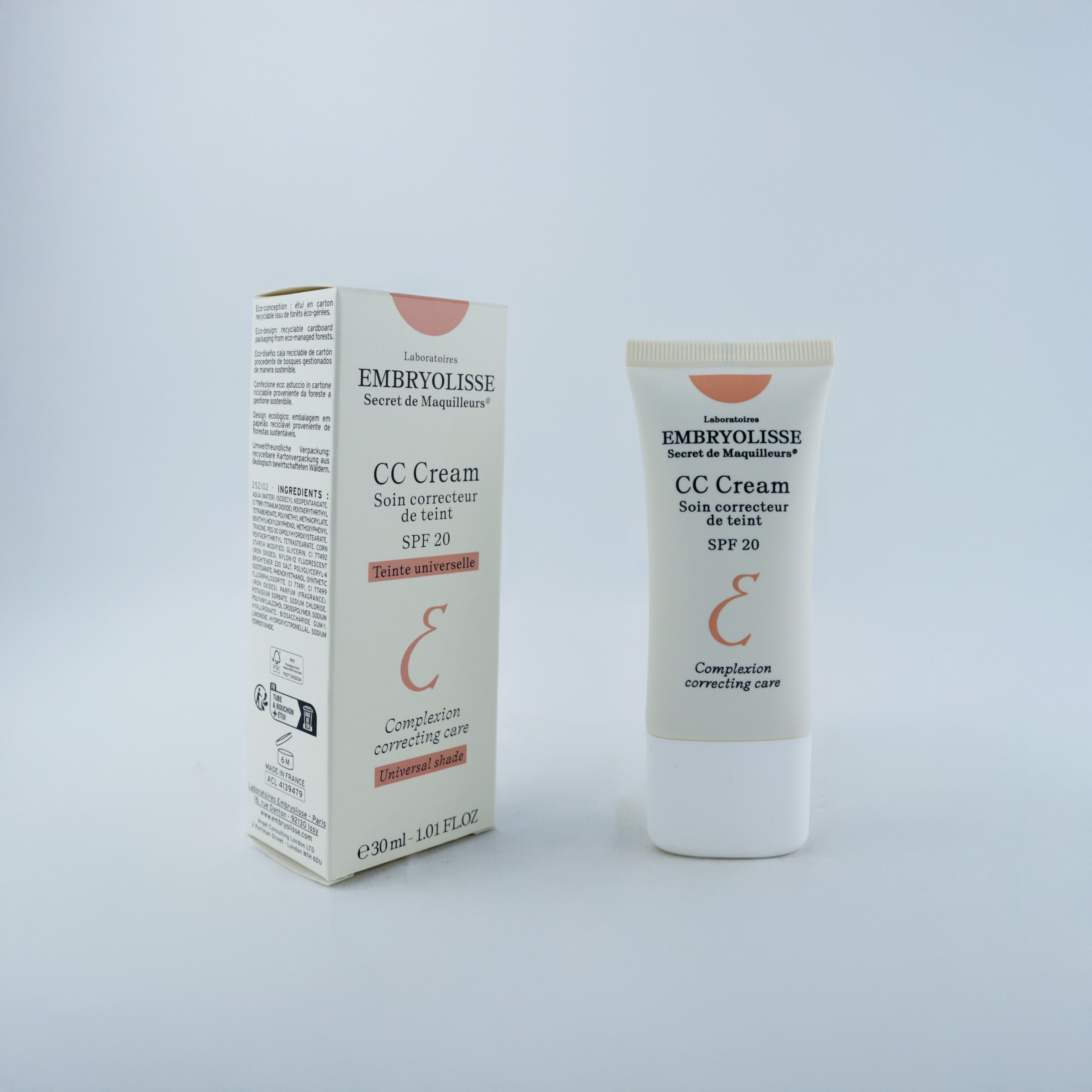 Embryolisse Complexion Correcting Care Cream 30ml – Piel Uniforme y Radiante