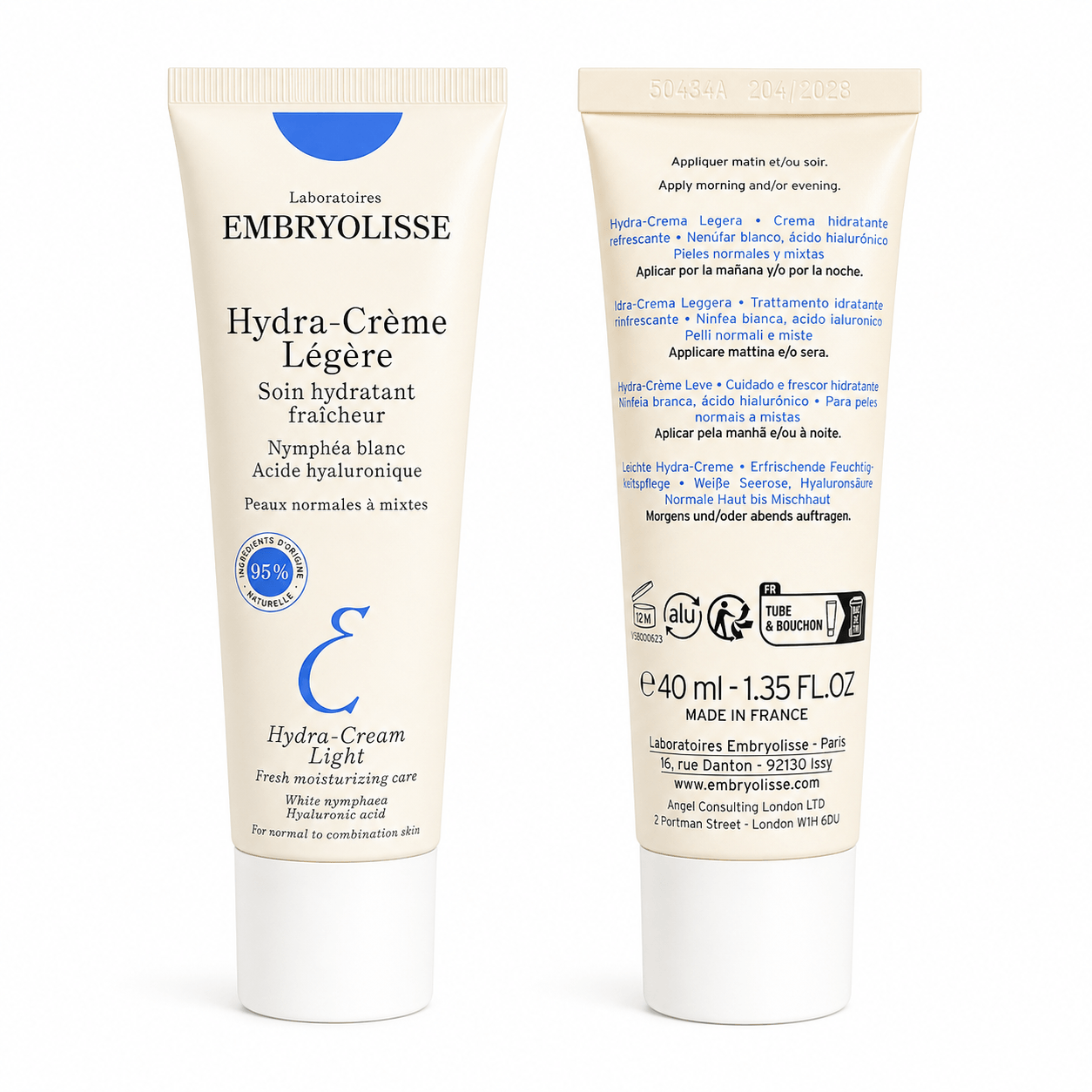 Embryolisse Hydra-Crème Légère-Crema Ligera 40 ml