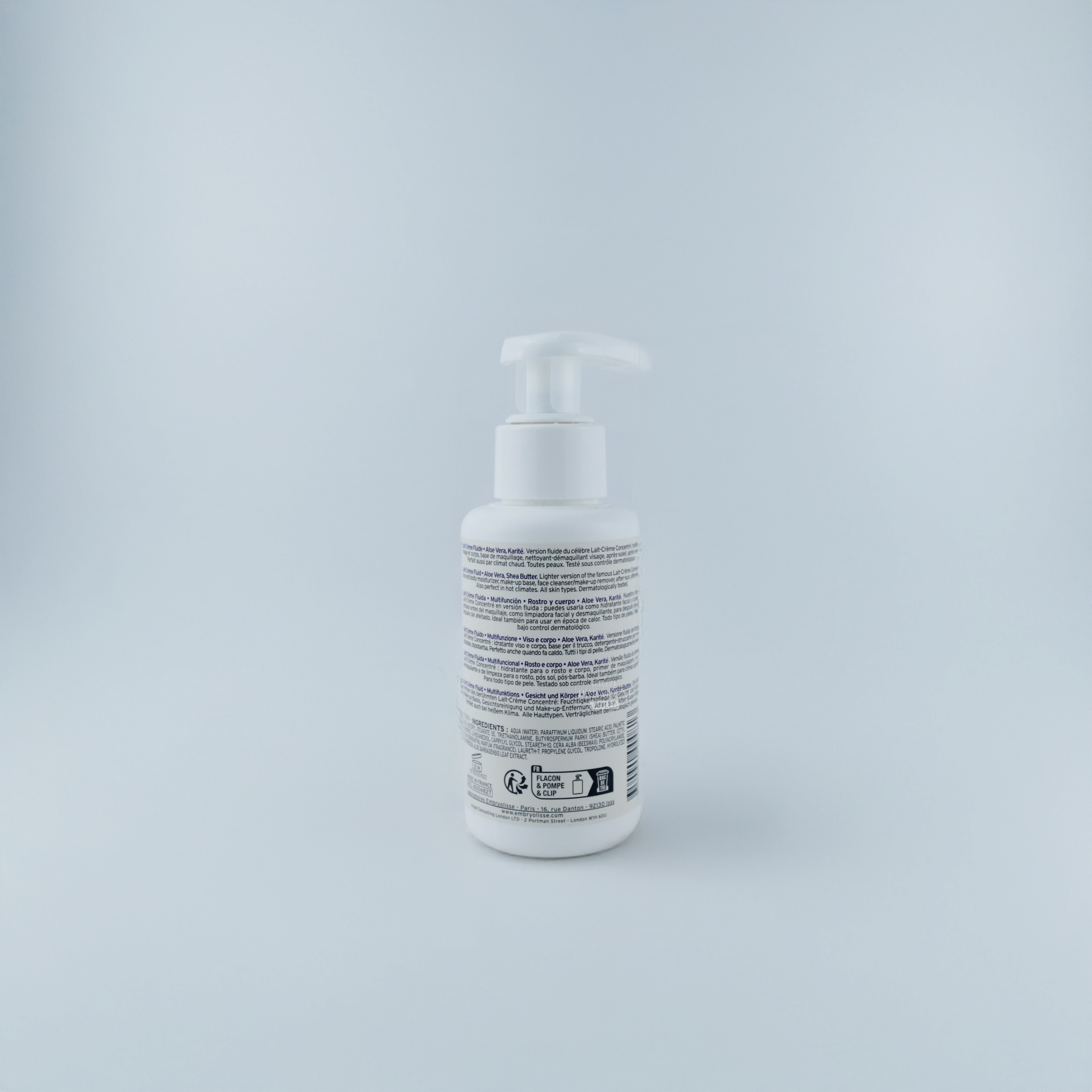 Embryolisse Lait-Crème Fluid 75ml – Hidratación Ligera, Suavidad Inmediata