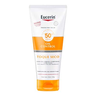 Eucerin Sun Toque Seco FPS 50+ 200ml – Protector Solar Facial y Corporal