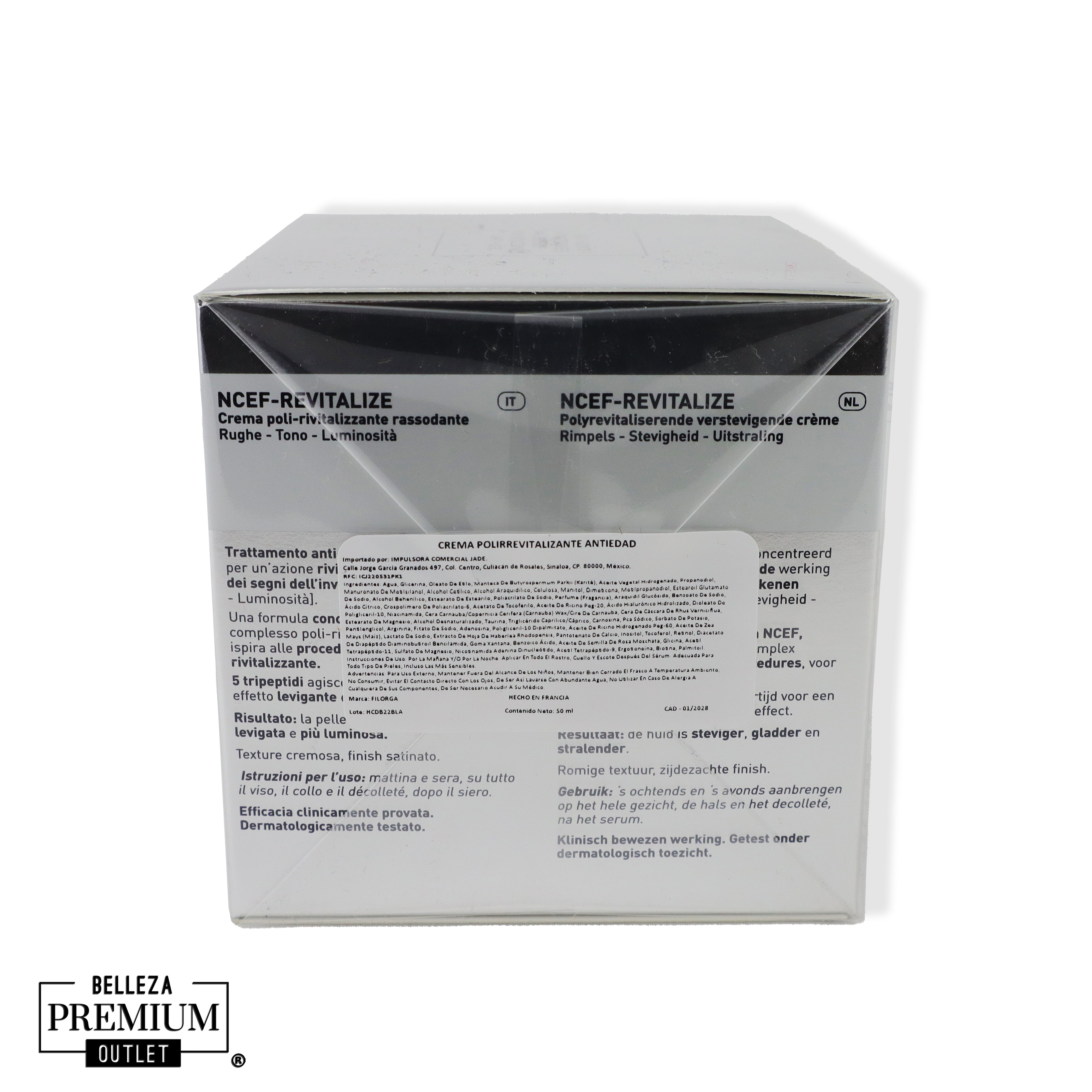 Filorga NCEF-Revitalize Cream – Energía, firmeza y juventud para tu piel cada día.