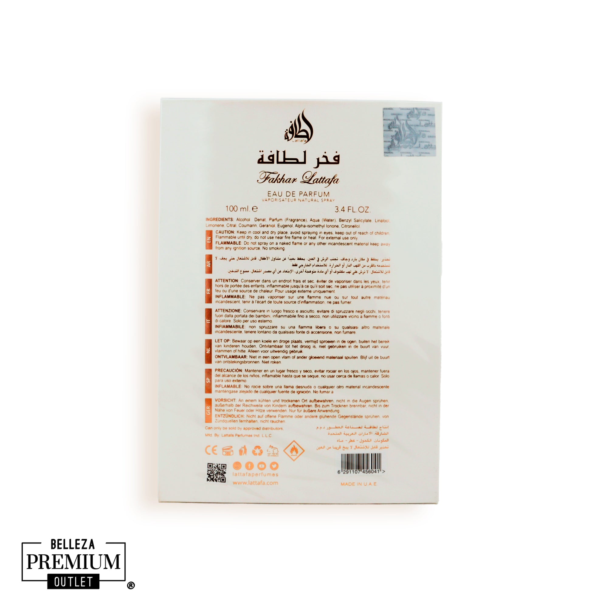 🌟 Fakhar Lattafa Women Gold – Elegancia Prohibida, Seducción Irresistible