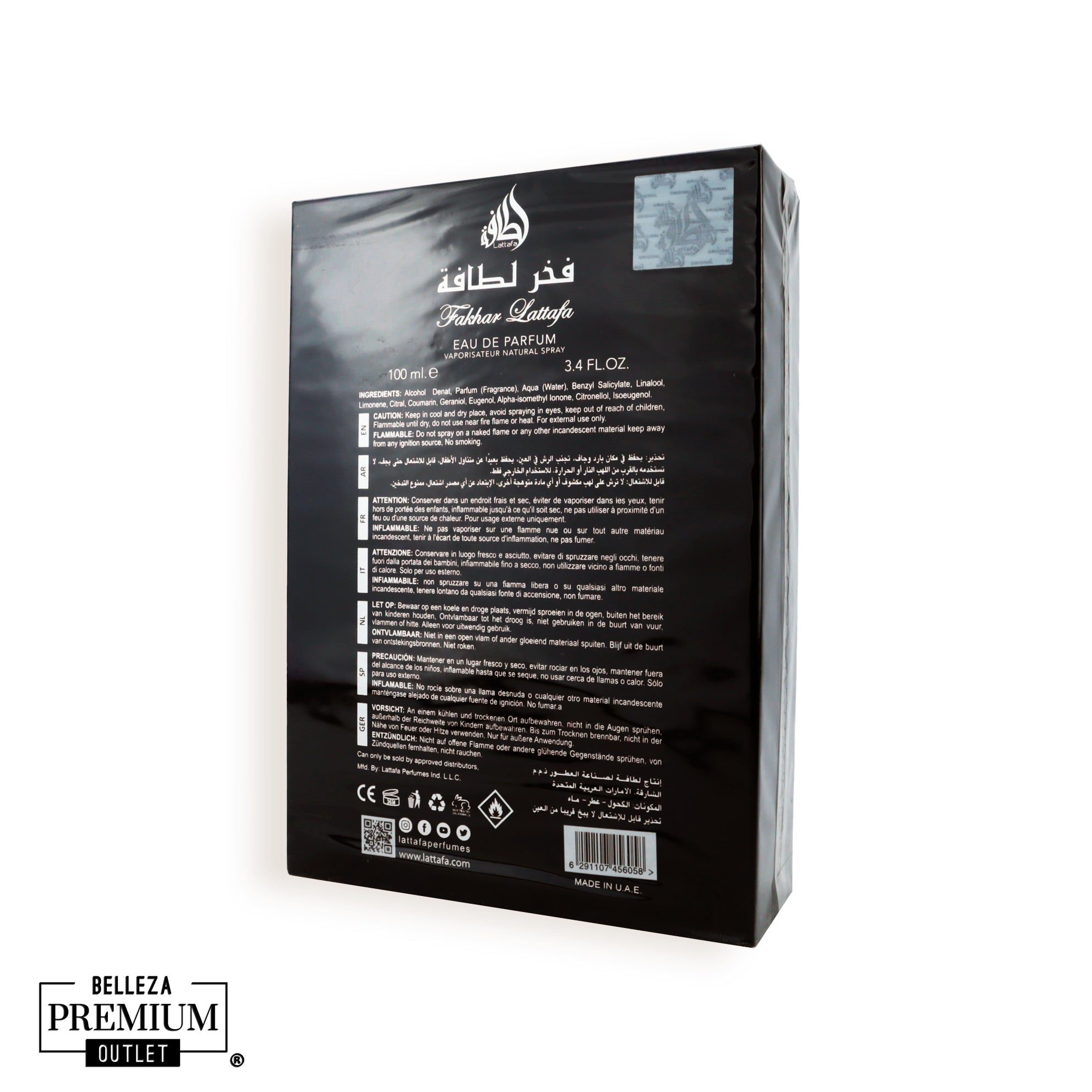 💪 Fakhar Men de Lattafa – El Poder de un Campeón en Cada Gota