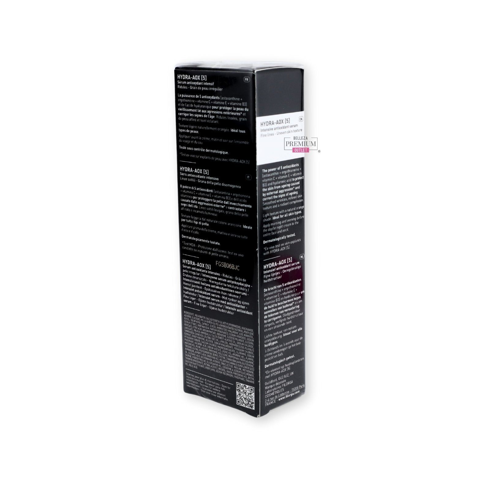Filorga Hydra AOX (5) Sérum 30ml: Un satisfactorio escudo antioxidante – La innovación en productos de belleza al alcance de tu cosmética online favorita