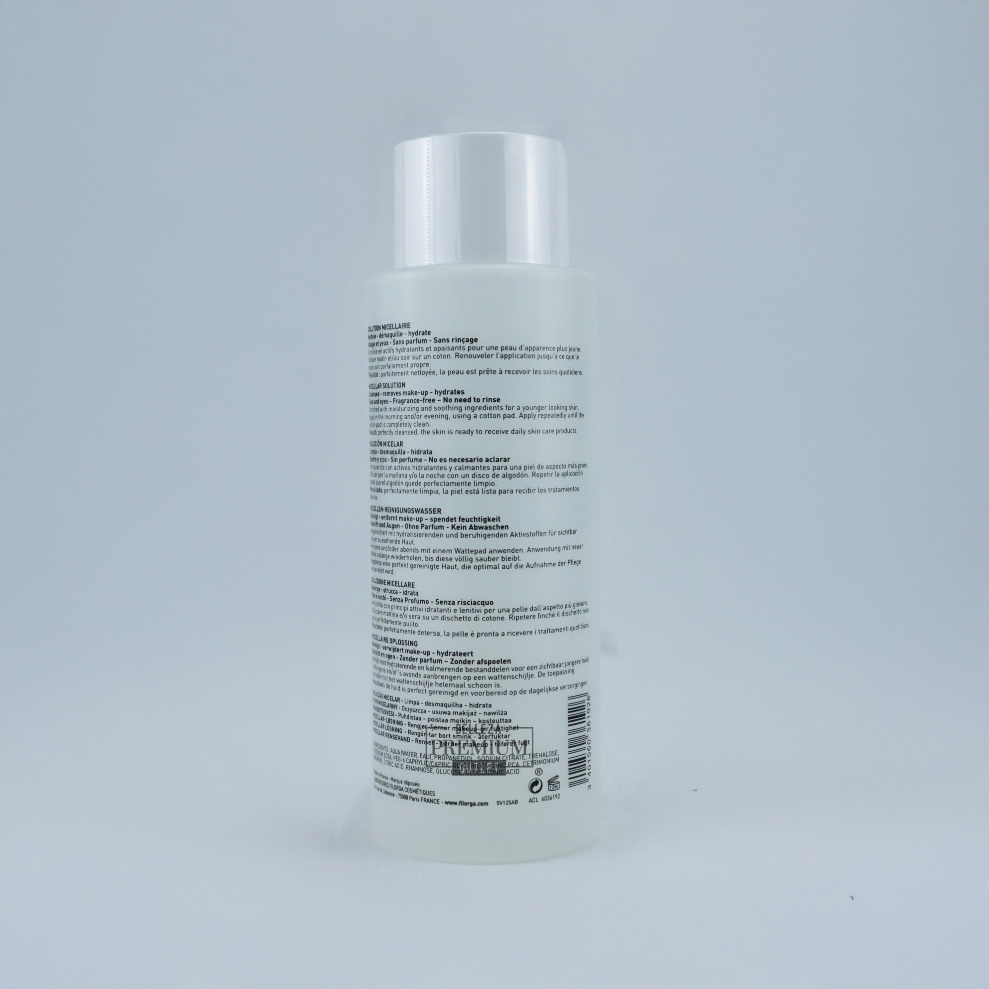 Filorga Solución Micelar 400ml: El Popular Paso de Cuidado Facial que Transforma tu Rutina con un Limpiador Facial Suave y Eficaz