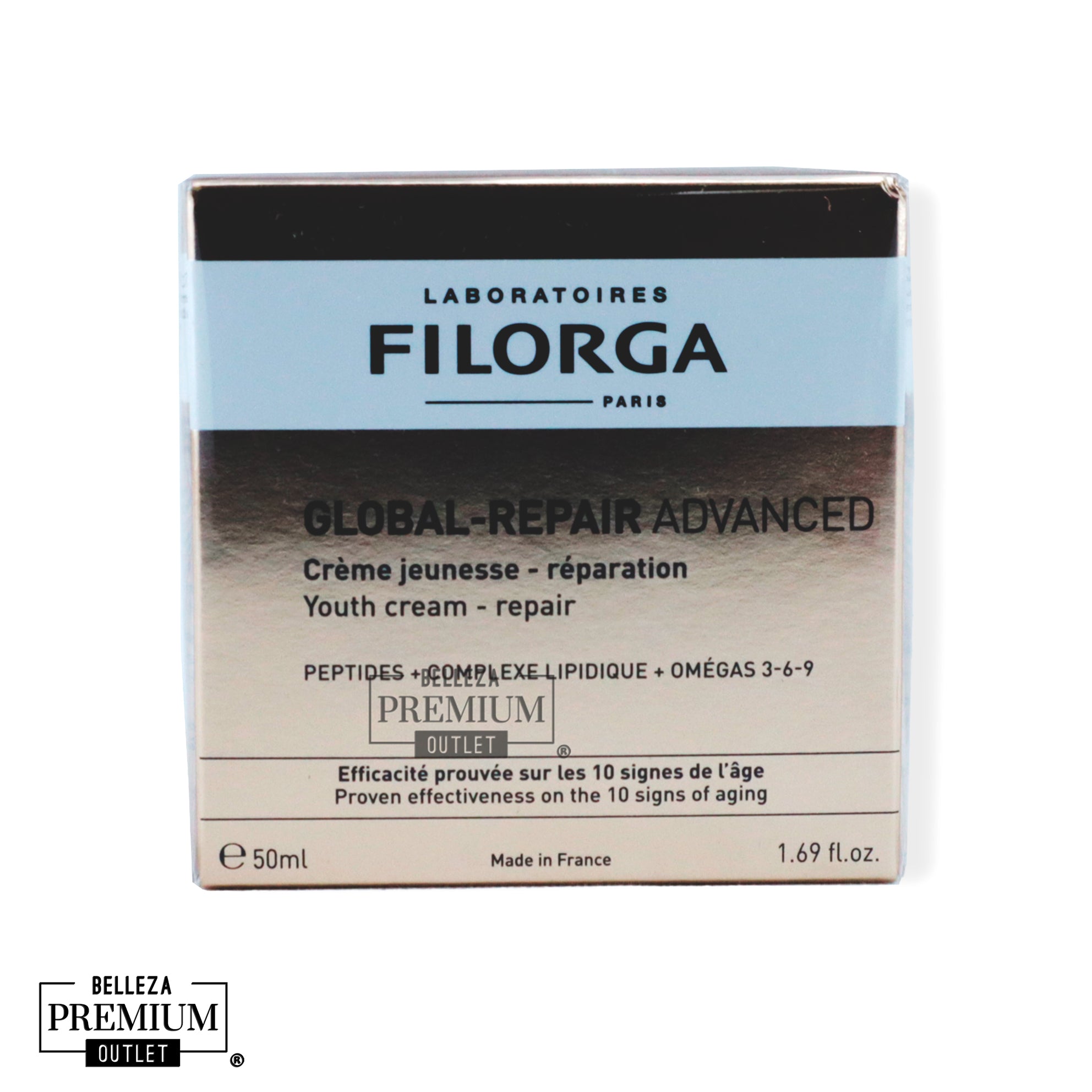 Filorga Global Repair ADVANCED Crema Multi-revitalizante 50ml: ¡Revitaliza intensamente tu piel con Filorga Global-Repair Advanced 50ml – Lujo antiedad inspirado en la medicina estética!
