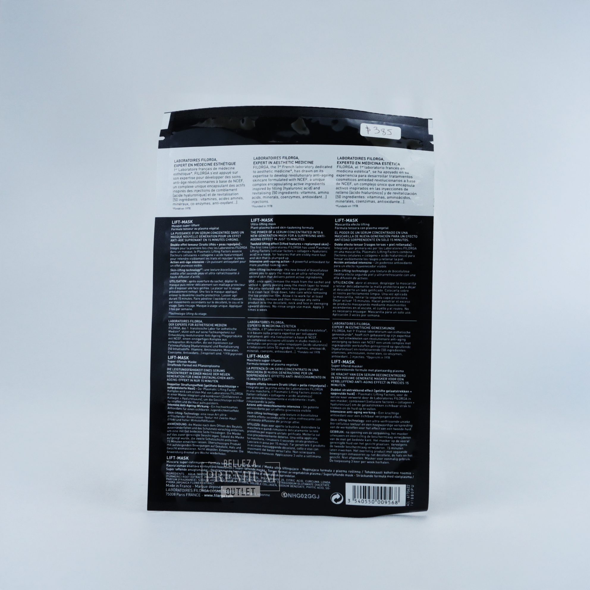 Filorga Time-Filler Mask 23g: La Máscara Individual Más Magnífica para un Cuidado Facial con Belleza Natural al Instante