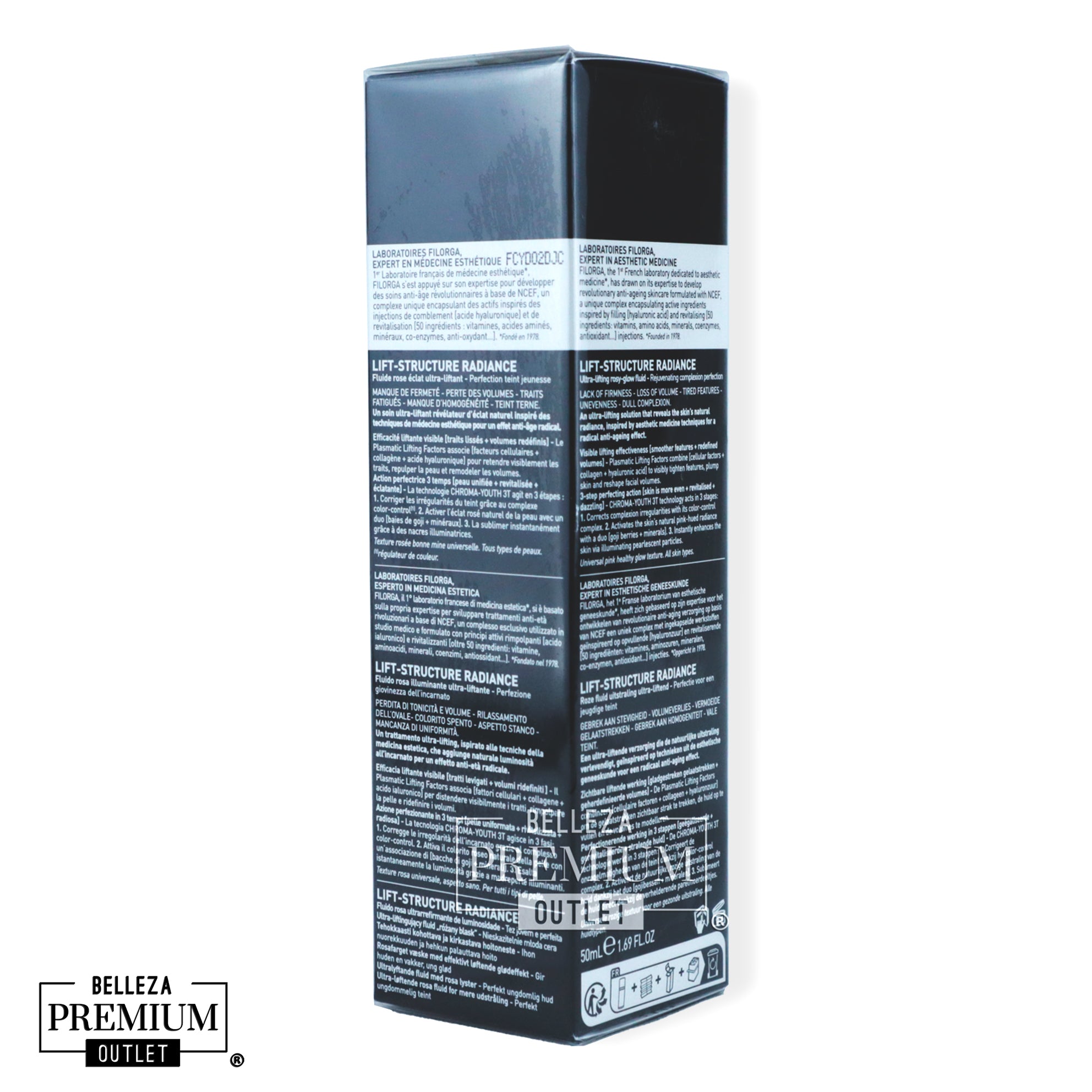 Filorga Lift Structure Radiance 50ml: ¡Efecto lifting + luminosidad en un solo gesto! Filorga Lift-Structure Radiance 50ml – Piel más firme, esculpida y radiante al instante