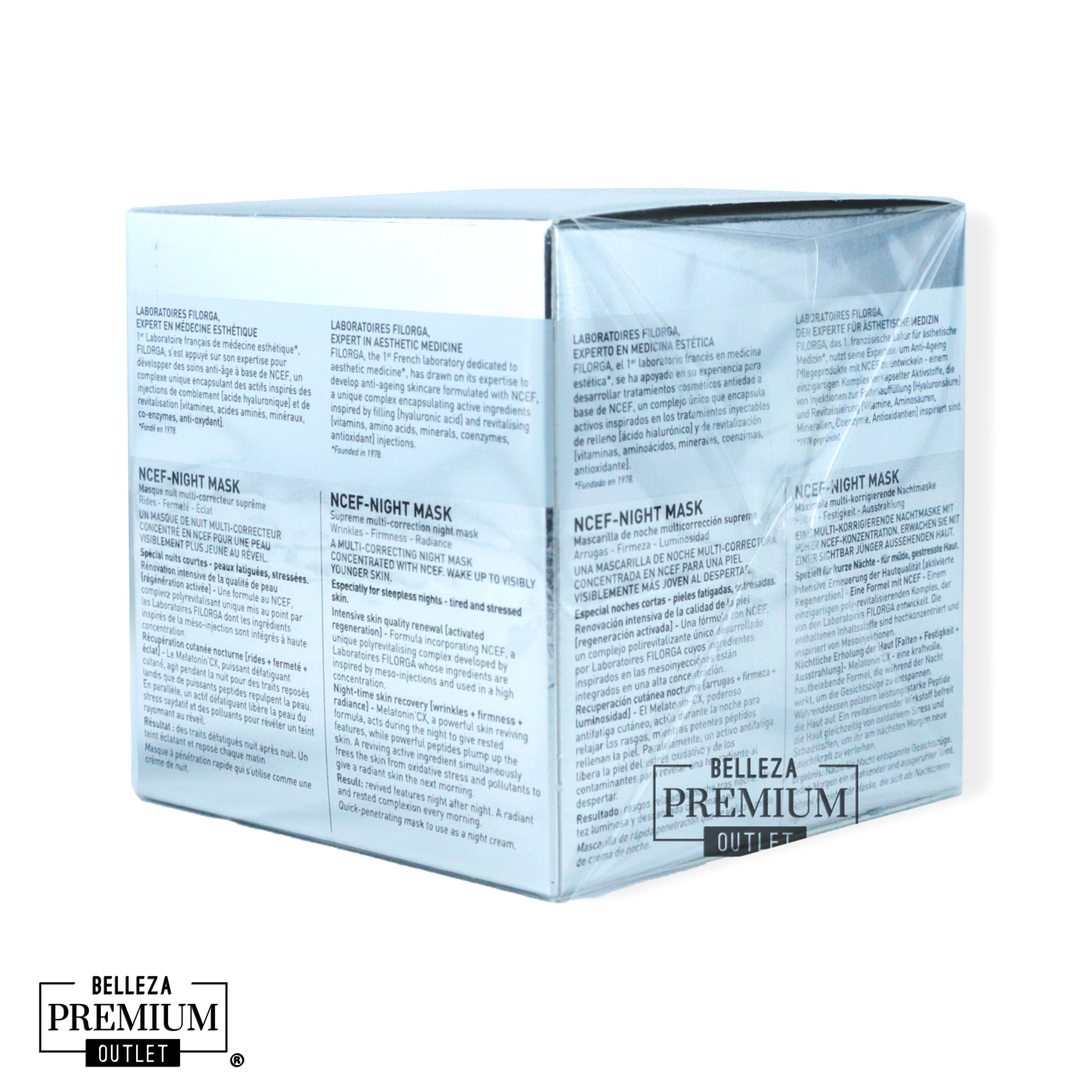 Filorga NCEF-Night Mask Mascarilla de Noche Multicorreccion Suprema 50ml: ¡Despierta con una piel renovada! Filorga NCEF-Night Mask 50ml – Regeneración intensiva mientras duermes