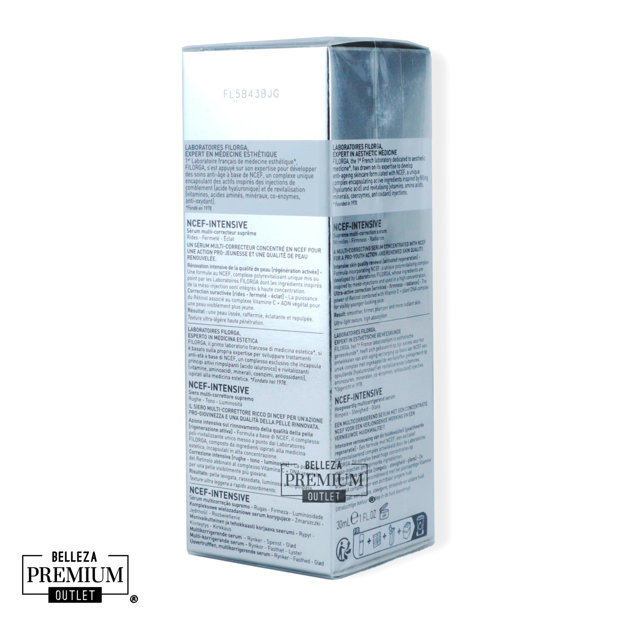 Filorga NCEF-Intensive Supreme Multi-Correction Serum 30ml: ¡Corrección suprema en cada gota! Filorga NCEF-Intensive Serum 30ml – Renovación celular, firmeza y luminosidad para una piel visiblemente rejuvenecida