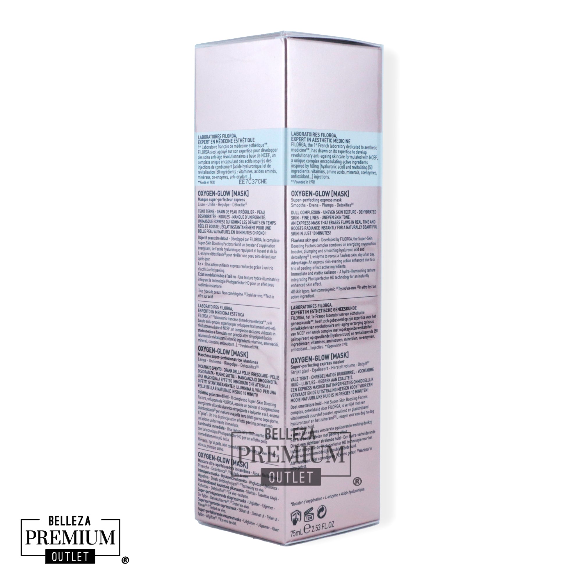 Filorga Oxygen Glow Mask 75ml – ¡Majestuoso Resplandor Instantáneo para tu Rutina Facial Completa Paso a Paso con Envío Rápido de Cosméticos!