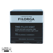 Filorga Time-Filler Night 50ml: La Crema de Noche Multicorrección de Arrugas Más Espectacular para un Cuidado Facial Completo – ¡Disponible para Comprar Maquillaje Online!