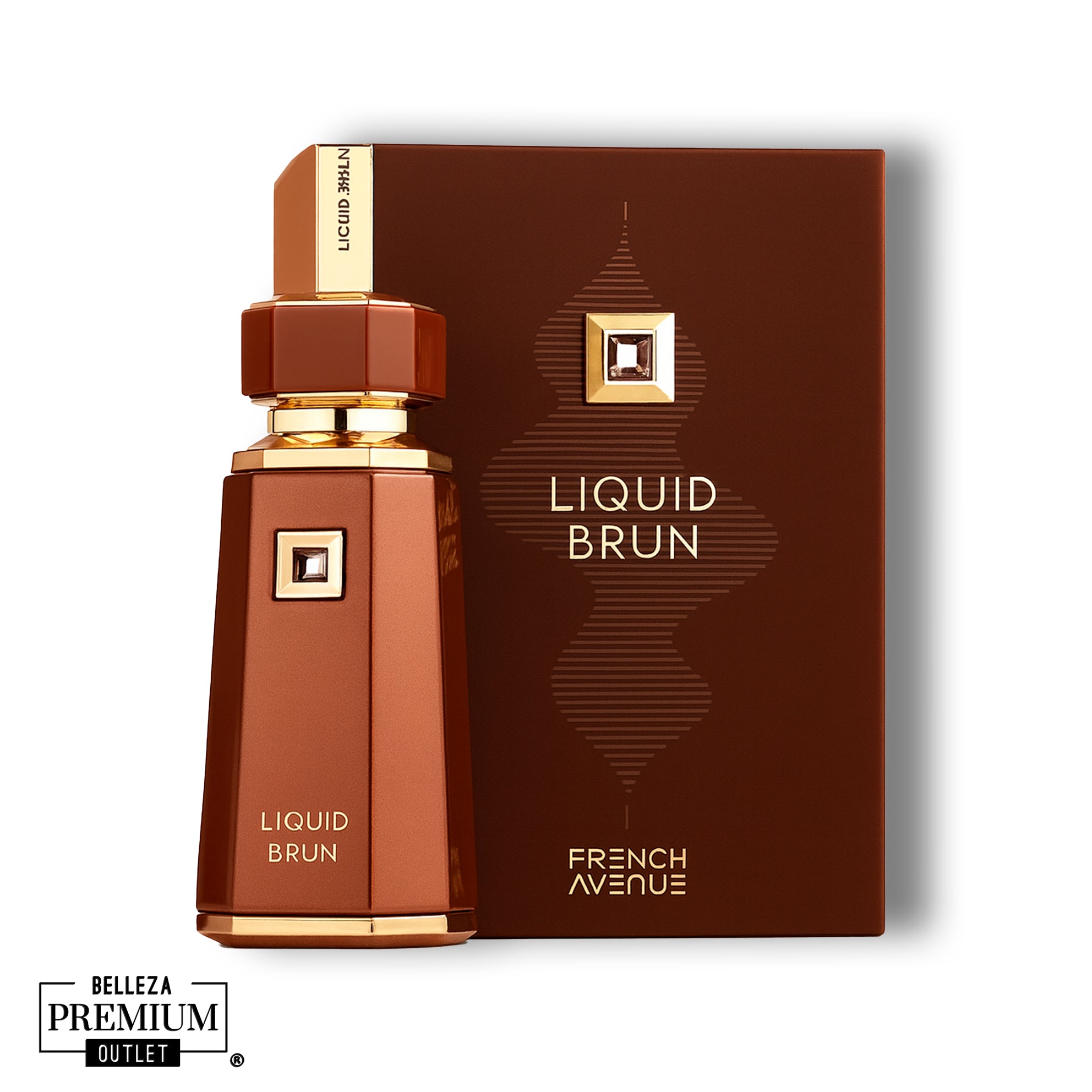 Fragrance World French AV Brun “Liquid Brown” – Intensidad Ambarada, Elegancia Terrosa y Poder Masculino