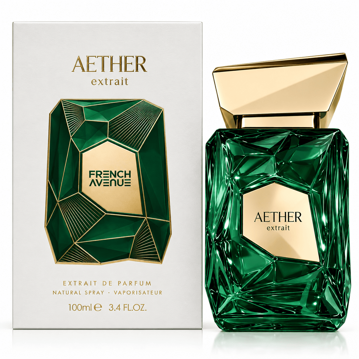 French Avenue Aether Extrait 100ml-Fragancia Masculina Aromática