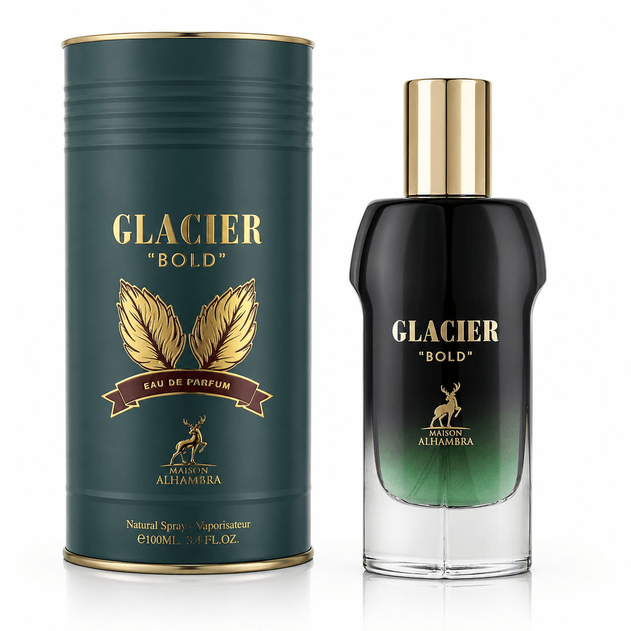 GLACIER BOLD MAISON ALHAMBRA 100 ml-Fragancia masculina Aromatica