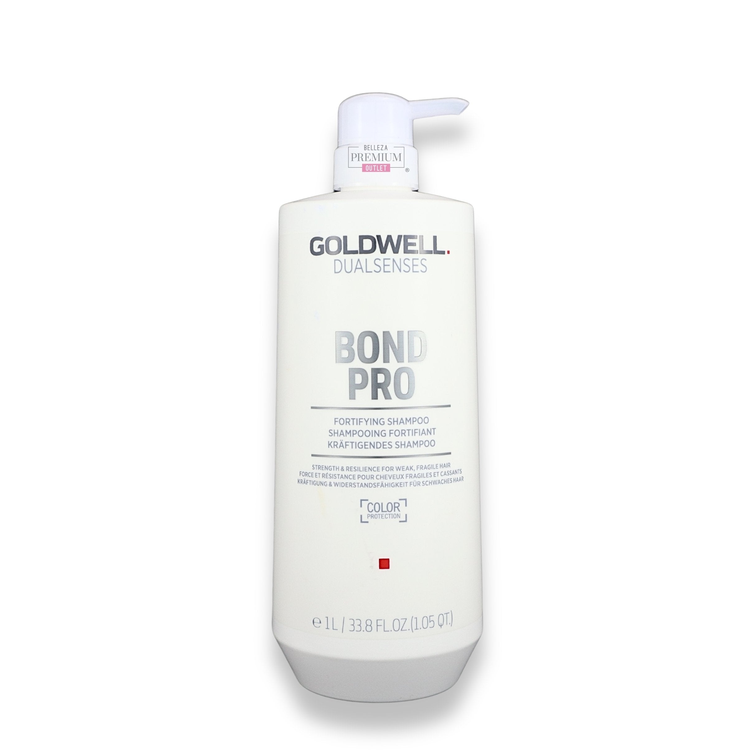 Goldwell Dualsenses Bond Pro Fortifying Shampoo 1000ml: Innovador acondicionador para reparar cabello con daños.
