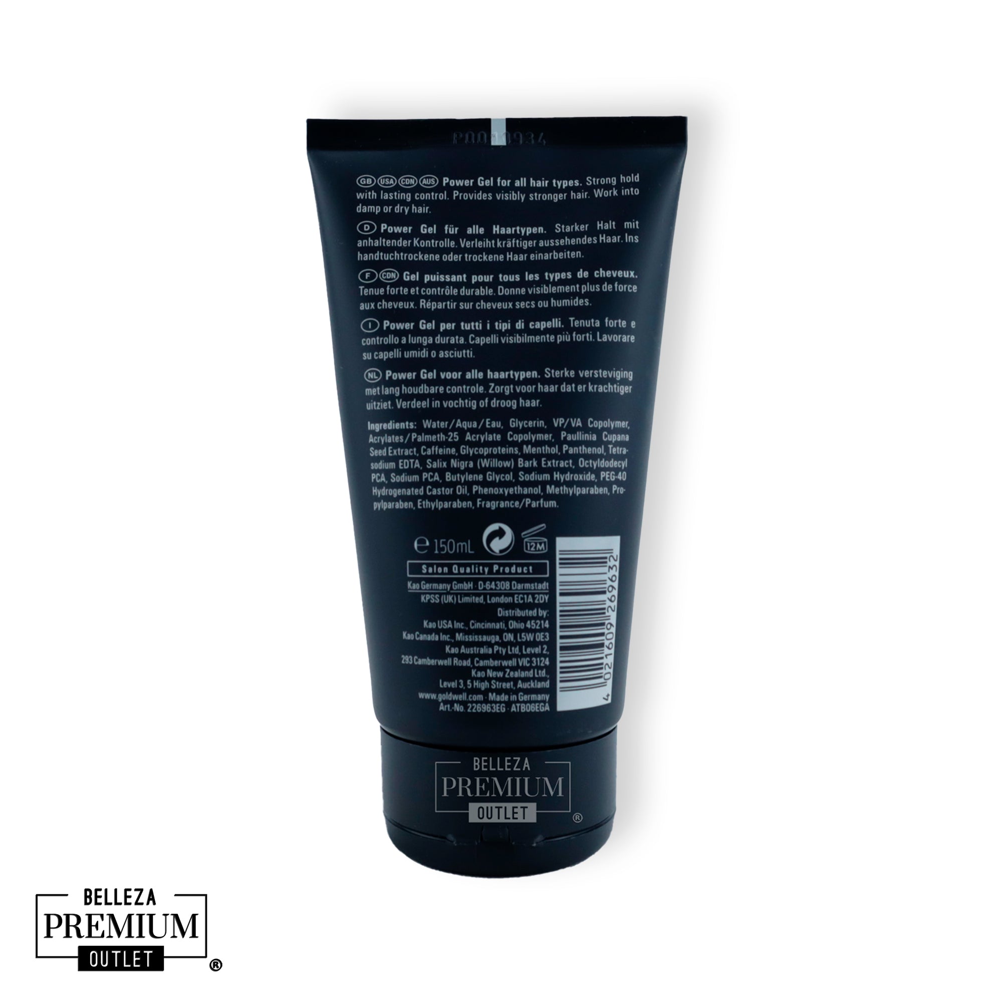 Goldwell Dualsenses For Men Styling Power Gel 150ml