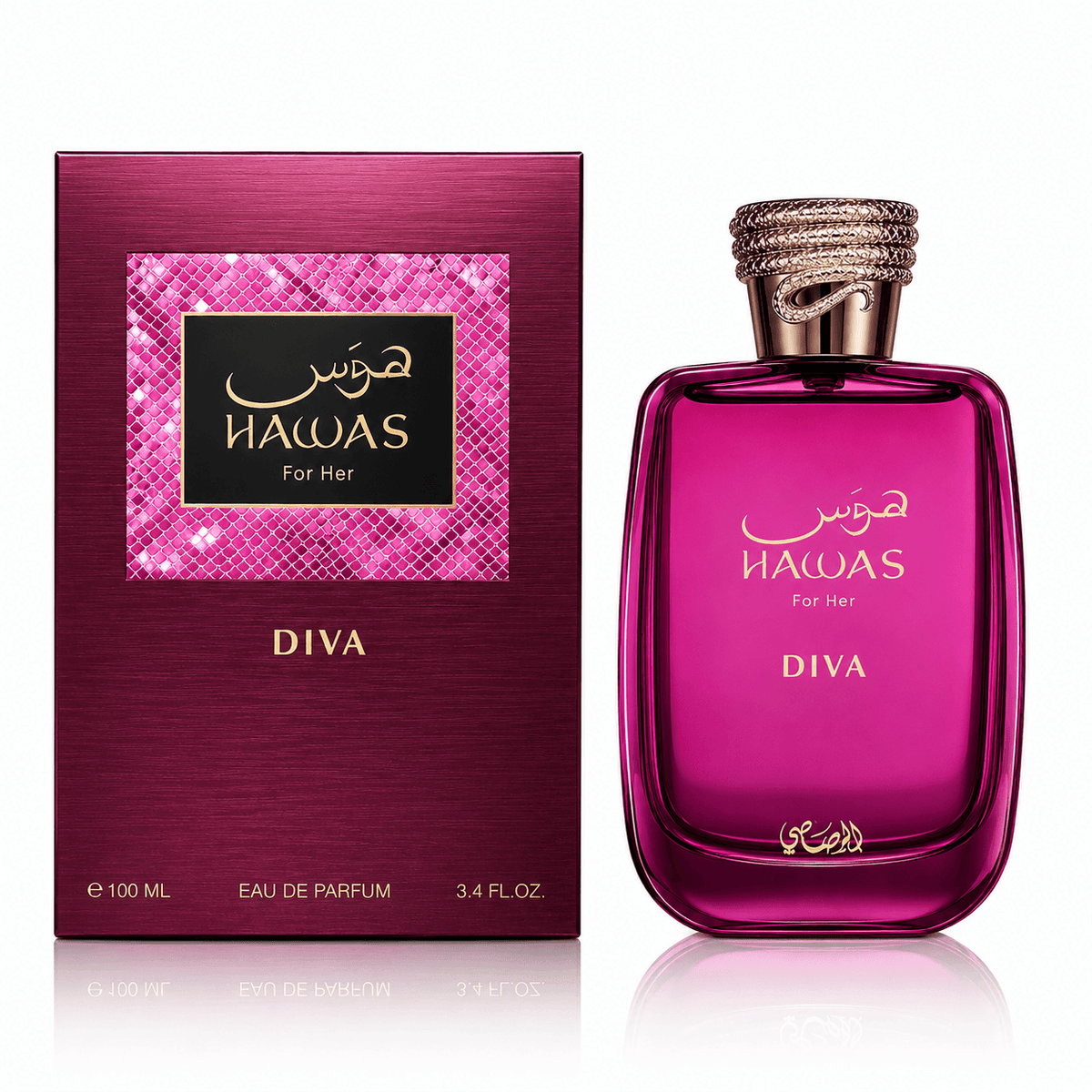 Rasasi Hawas Diva 100 ml-Fragancia Femenina
