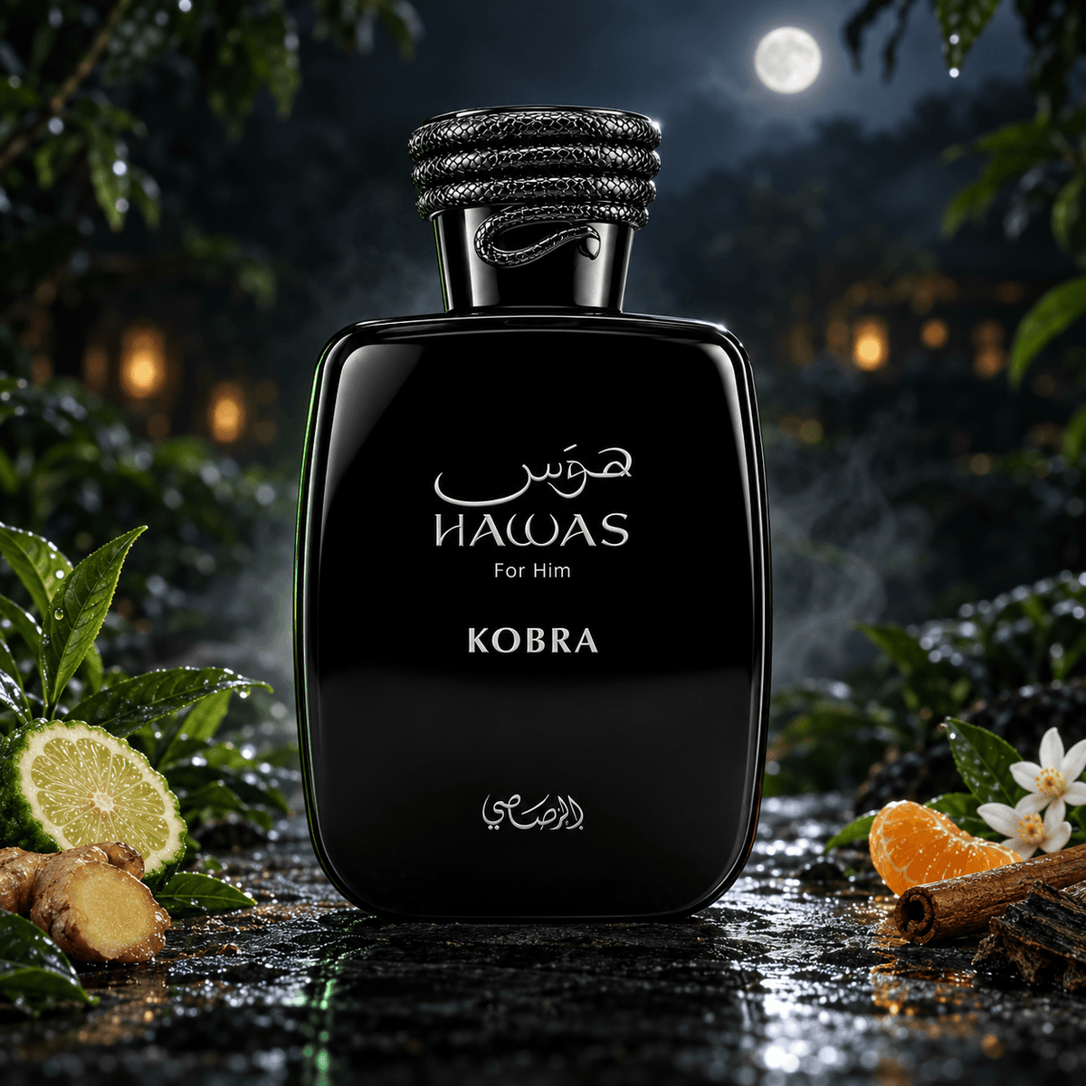 Rasasi Hawas Kobra 100 ml-Fragancia Masculina