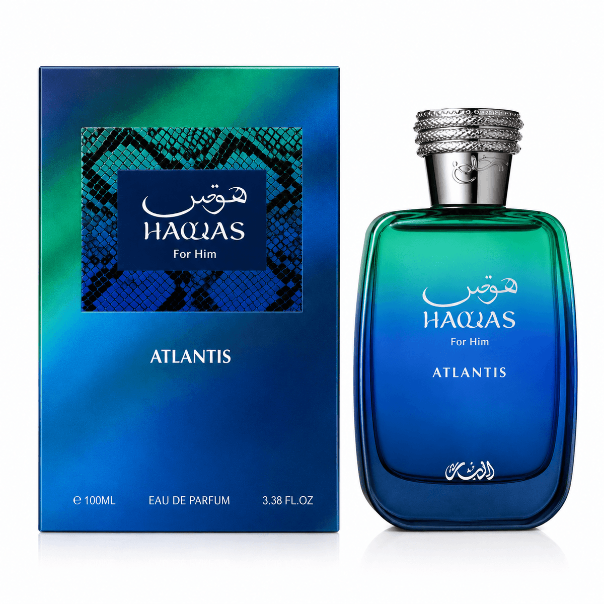 Rasasi Hawas Atlantis 100 ml-Fragancia Masculina