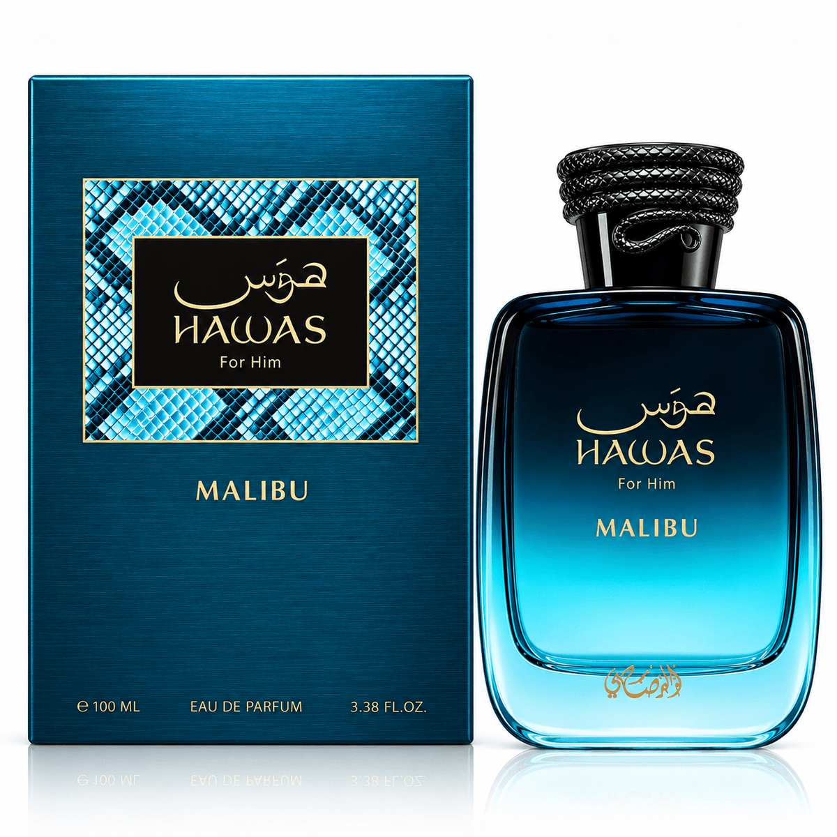 Rasasi Hawas Malibu 100 ml-Fragancia Masculina