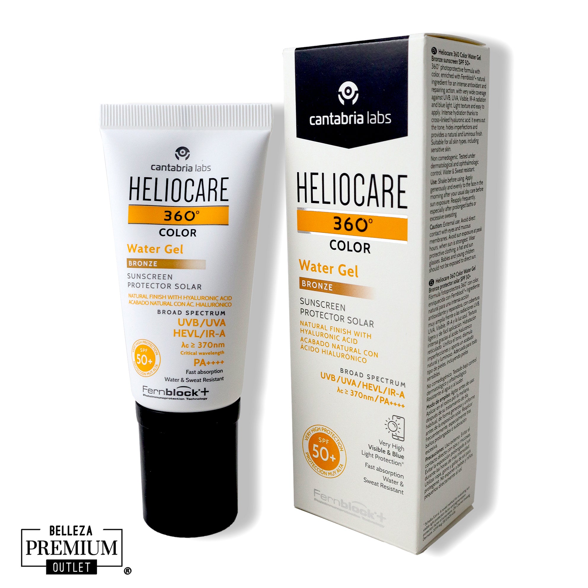 Heliocare 360 Water Gel Bronze SPF50+ 50 ml