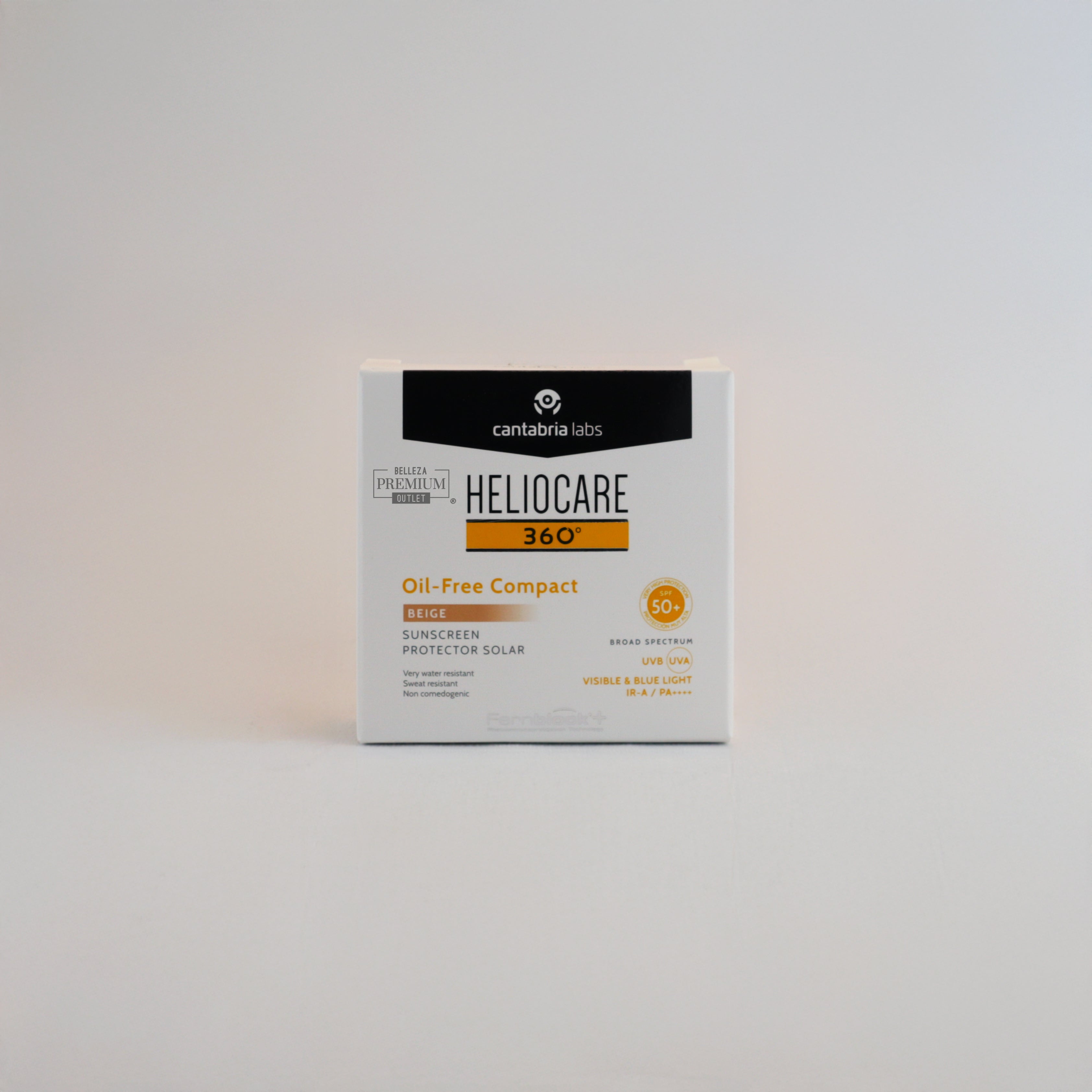 Heliocare Compacto Oil Free Beige 10 gr: Protección Solar con Color y Acabado Mate Impecable