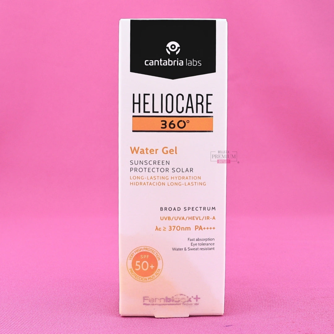 Heliocare 360 Water Gel SPF50+ 50ml CAJA MANCHADA/DERRAMADO