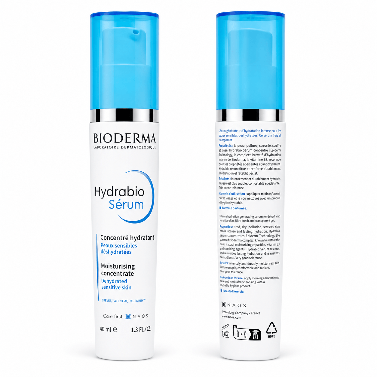 Bioderma Hydrabio Serum Hidratación Inmediata 40ml – Suero Intensivo para Piel Deshidratada