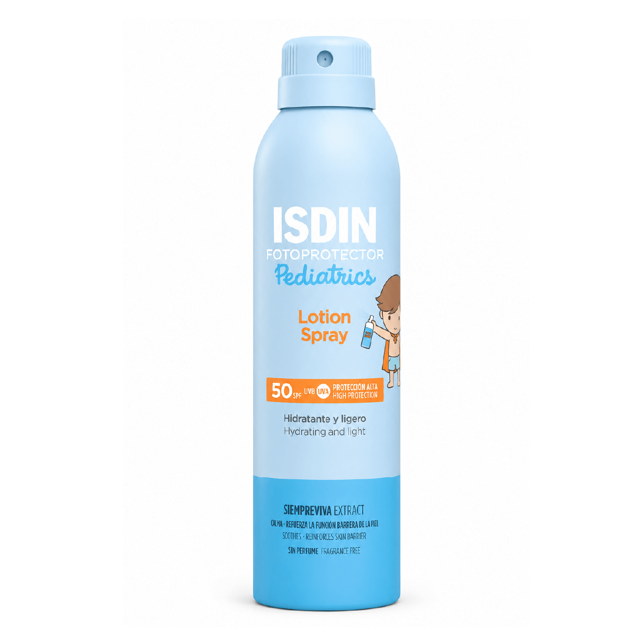 ISDIN Fotoprotector Pediatrics Lotion Spray- Fotoprotector en Loción Kids SPF 50 250 ml
