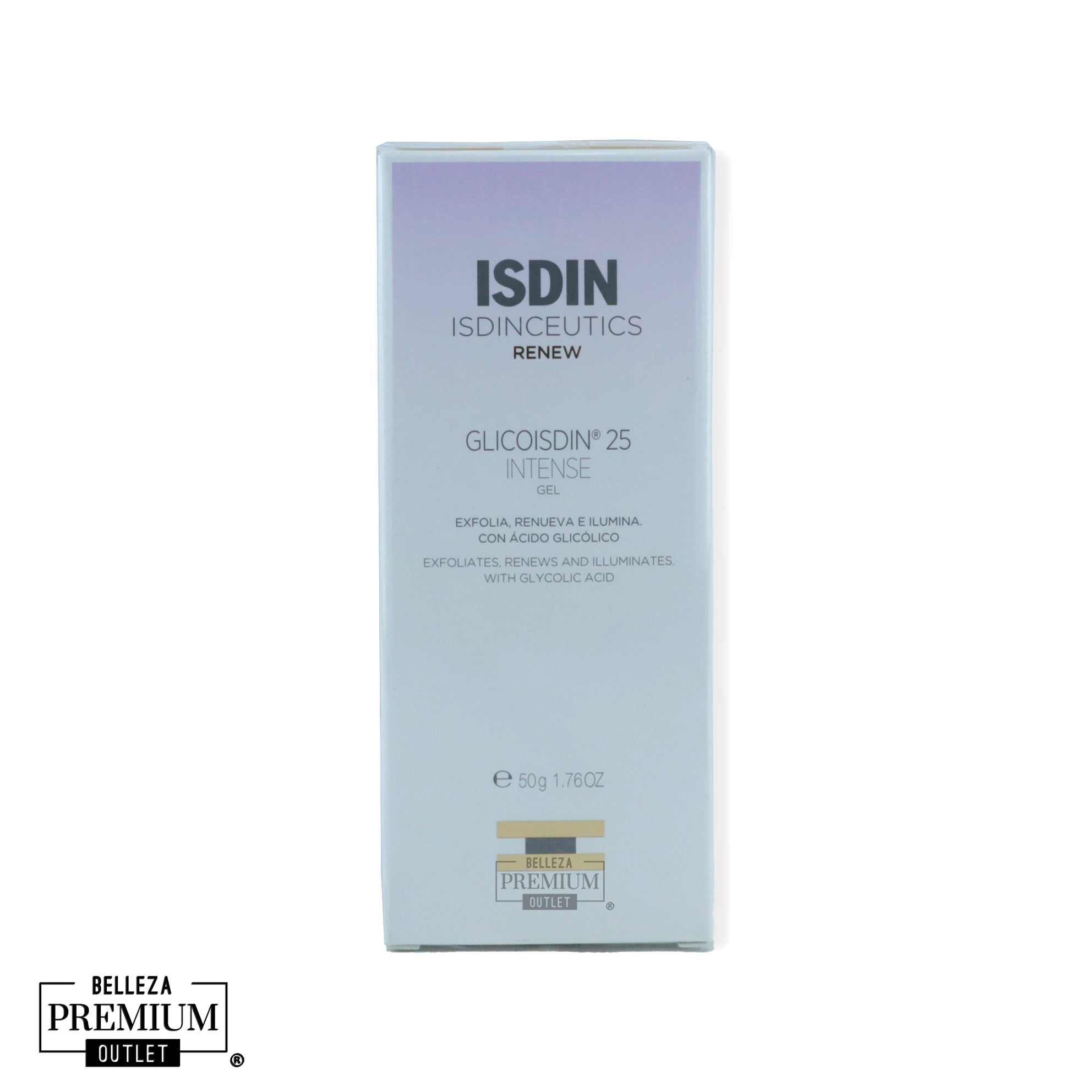 ISDIN Isdinceutics Glicoisdin 25 Intense 50ml – Renovación Celular Potente con Ácido Glicólico para una Piel Visiblemente Rejuvenecida