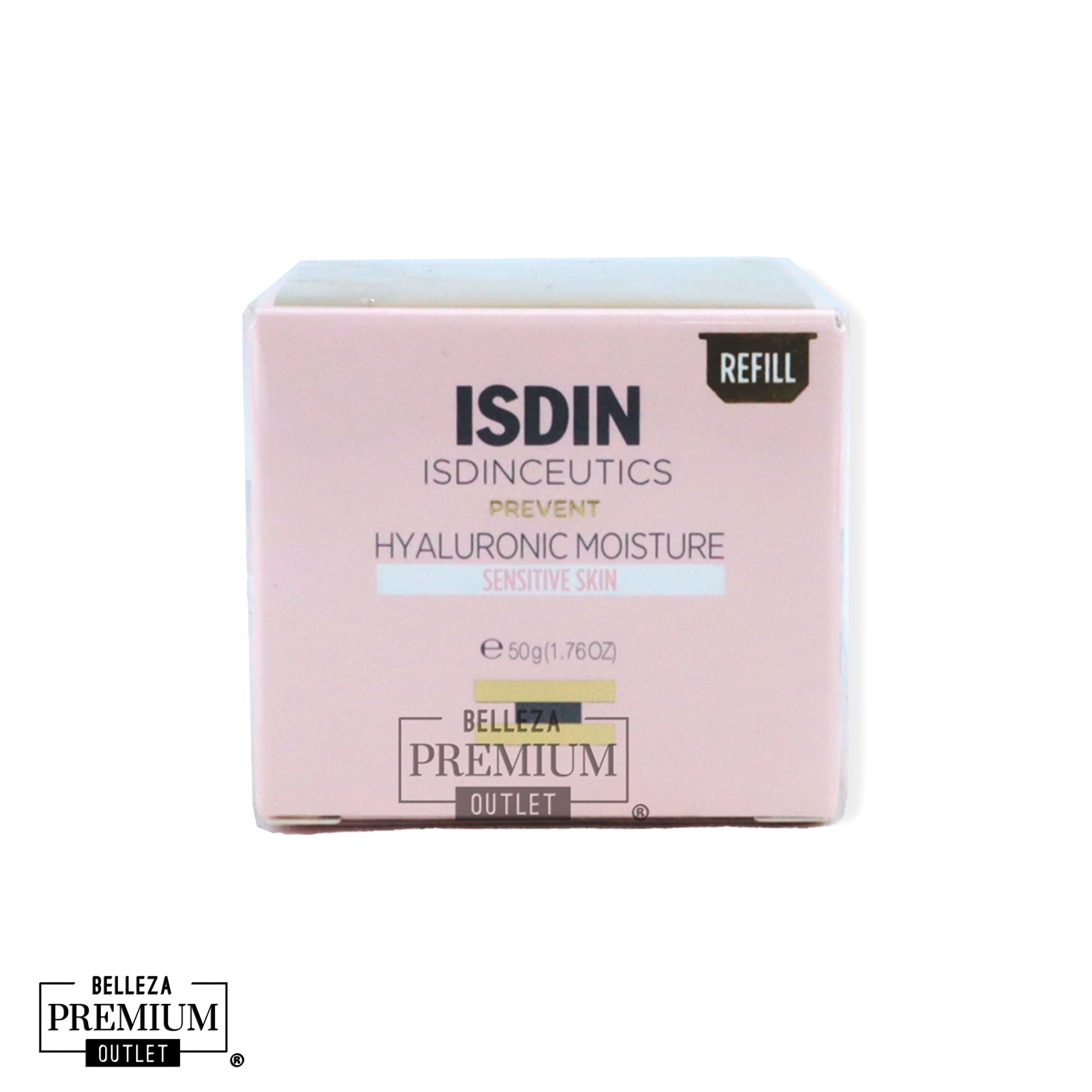 ISDIN Isdinceutics Hyaluronic Moisture – Piel Sensible 50g (Refill) | Hidratación Profunda y Reparadora en Formato Sostenible