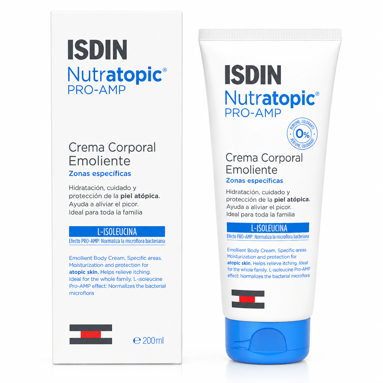 ISDIN Nutratopic Pro-AMP-Crema Corporal Emoliente 200ml