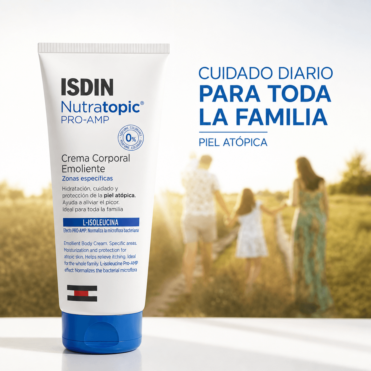 ISDIN Nutratopic Pro-AMP-Crema Corporal Emoliente 200ml