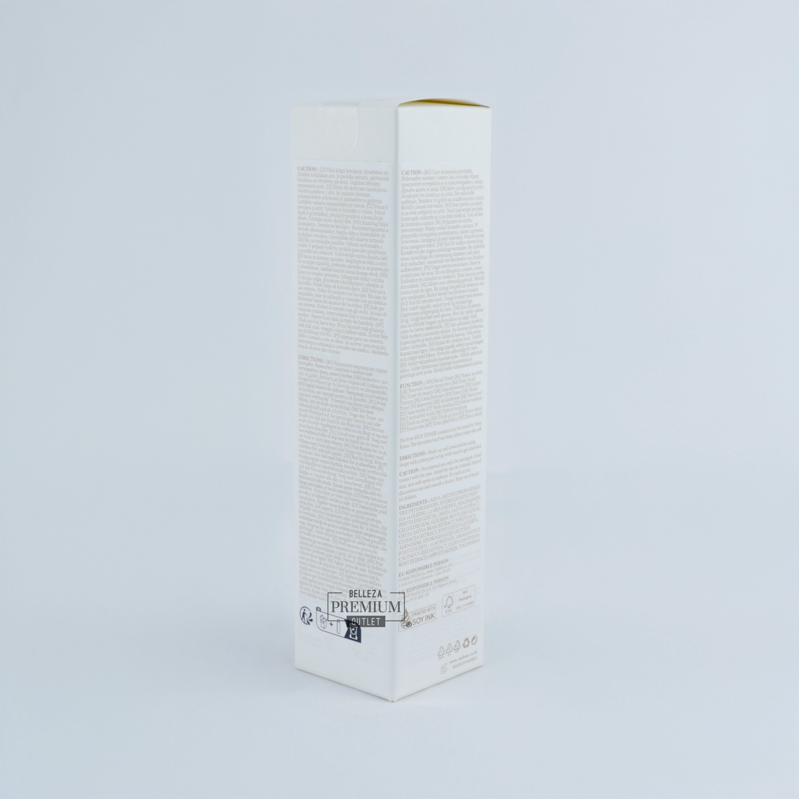 I'm From Rice Toner 150ml – Ilumina, Hidrata y Renueva tu Piel con el Poder del Arroz Coreano